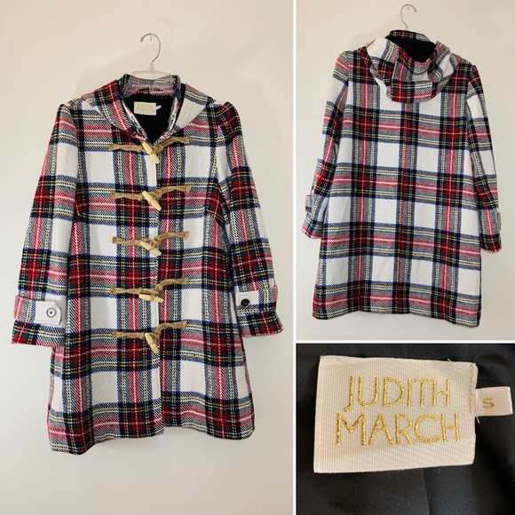 Judith March Jackets & Blazers - Judith March plaid coat. Size S
